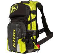 Klim Nac Pak Mochila + Vejiga de Hidratación 3L, negro/amarillo, Talla única