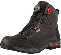 Klim Outlander GTX Botas de moto, gris/rojo, Talla 9