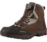Klim Outlander GTX Botas de moto, marrón, tamaño 47 para Hombres