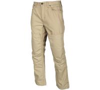 Klim Outrider 2023 Pantalones textiles de motocicleta, beige, tamaño 32 para Hombres