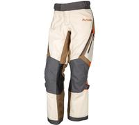 Klim Artemis 2023 Pantalones textiles de motocicleta para damas, gris-beige, tamaño L 34 para Mujer