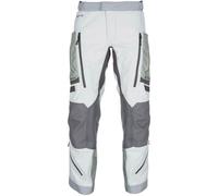 Klim Badlands Pro Rogue Gore-Tex Pantalones textiles de motocicleta, Gris claro, Talla 32
