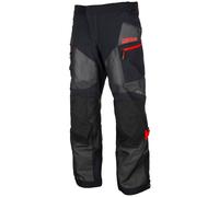 KLIM Pantalones Baja S4 Black / Fiery Red 36