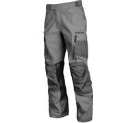 Klim Carlsbad Gore-Tex Pantalones textiles de motocicleta, gris, tamaño 30