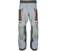 Klim Carlsbad Rogue Gore-Tex Pantalones textiles de motocicleta, antracita/naranja, Talla 32
