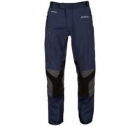 Klim Kodiak Pantalones textiles de motocicleta, azul oscuro, Talla 52