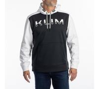 Klim Petrol Sudadera con capucha, negro-blanco, tamaño XL para Hombres