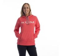 Klim Petrol Sudadera con capucha para mujer, rojo, tamaño XL