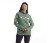 Klim Petrol Sudadera con capucha para mujer, verde, tamaño S