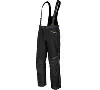Klim Powerxross 2022 Pantalones baberos para motos de nieve, negro, tamaño XL para Hombres