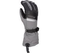 Klim Radiate Gauntlet Guantes para motos de nieve para mujer, gris/negro, Talla S