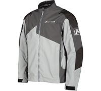 Klim Raptor GTX Chaqueta textil de motocicleta, negro-gris, tamaño 2XL para Hombres