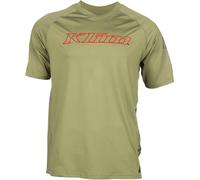 Klim Revolution Camiseta de bicicleta, verde, tamaño 2XL para Hombres