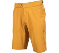 Klim Revolution Pantalones cortos de ciclismo, naranja, Talla 32