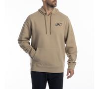 Klim Rippin Sudadera con capucha, negro-marrón, tamaño M para Hombres