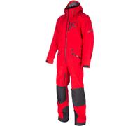 Klim Ripsa Vapor Traje de moto de nieve de una pieza, negro-rojo, tamaño L para Hombres