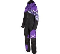 Klim Shredsa Heliotrope Traje de moto de nieve de una pieza para mujer, negro-lila, tamaño XL