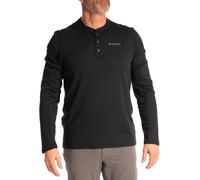 Klim Sidewinder Wool Camisa de manga larga, negro, tamaño L para Hombres