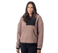 Klim Sira High Pile Hoodie, chaqueta funcional mujer XS female Rosa/Negro
