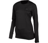 Klim Solstice 1.0 2023 Camisa funcional para damas, negro, Talla M