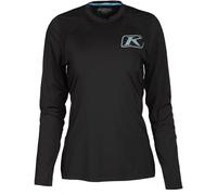 Klim Solstice -1.0 Camisa funcional de manga larga para damas, negro, tamaño M para Mujer