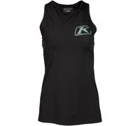 Klim Solstice -1.0 Camiseta sin mangas funcional para damas, negro, Talla S