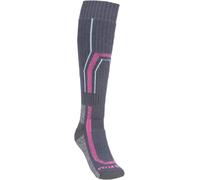 Klim Solstice 3.0 Calcetines para motos de nieve para mujer, gris/rosa, Talla M