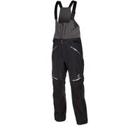 Klim Stealth Babero, negro/gris, Talla XXL