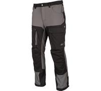 Klim Switchback Cargo 2023 Pantalones textiles de motocicleta, negro-gris, tamaño 34 para Hombres