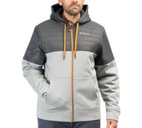 Klim Tamarack, sudadera con cremallera XL male Gris Claro/Gris Oscuro