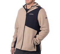 Klim Teton Crest Chaqueta con capucha de forro polar, beige/negro, Talla L