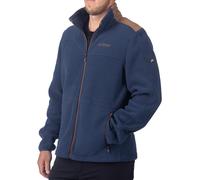 Klim Teton Crest Chaqueta de forro polar, azul/marrón, Talla XL