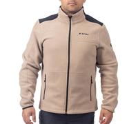 Klim Teton Crest Chaqueta de forro polar, beige/negro, Talla XL