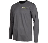Klim Teton Merino Wool Camiseta funcional, gris/antracita, Talla M