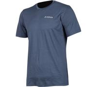 Klim Teton Merino Wool Short Camiseta funcional, azul, tamaño 3XL para Hombres