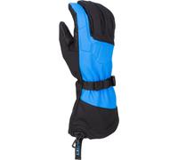 Klim Togwotee Gauntlet Guantes para motos de nieve, negro/azul, Talla L