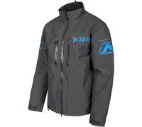 Klim Tomahawk Chaqueta para moto de nieve, gris-azul, tamaño S para Hombres