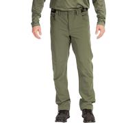Klim Transition Pantalones textiles de concha blanda, verde, Talla Long 32