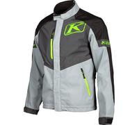 Klim Traverse, Chaqueta textil Gore-Tex S male Gris/Negro/Verde Neón