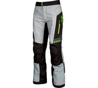 Klim Traverse, Pantalones textiles Gore-Tex 34 male Gris/Negro/Verde Neón