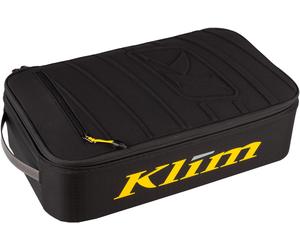 Klim Universal Estuche para gafas, negro-amarillo para Hombres