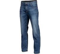Klim Unlimited Straight Stretch Denim Vaqueros de moto, azul, tamaño 30 34 para Hombres