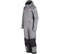 Klim Vailside Traje de moto de nieve de una pieza para mujer, gris-rosa, tamaño S