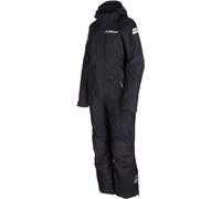 Klim Vailside Traje de moto de nieve de una pieza para mujer, negro/plata, Talla M corto