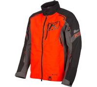 Klim Valdez 2022 Chaqueta para moto de nieve, negro-gris-rojo, tamaño M para Hombres