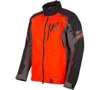 Klim Valdez 2022 Chaqueta para moto de nieve, Rojo/negro/gris, Talla L