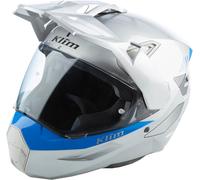 Klim X1 Alpha Carbon Yelmo de Enduro, gris-azul, tamaño XL para Hombres