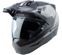 Klim X1 Alpha Carbon Yelmo de Enduro, negro-gris, tamaño M para Hombres