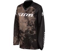 Klim XC Lite Corrosion 2023 Maillot de motocross femenino, negro-gris, tamaño XL para Mujer