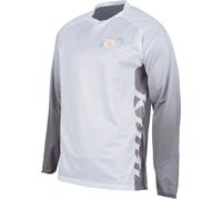 Klim XC Lite Purist Maillot de motocross, gris-blanco, tamaño 2XL para Hombres